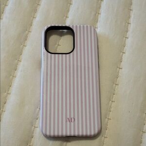 Striped Pink Phone Case
